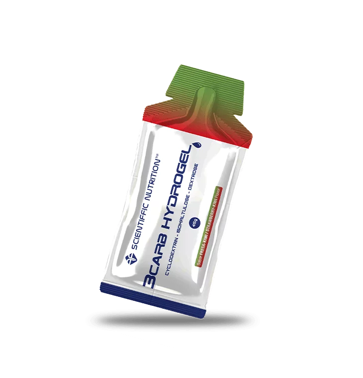 SCIENTIFIC NUTRITION 3CARB HIDROGEL 45g FRESA-KIWI (14 uds)