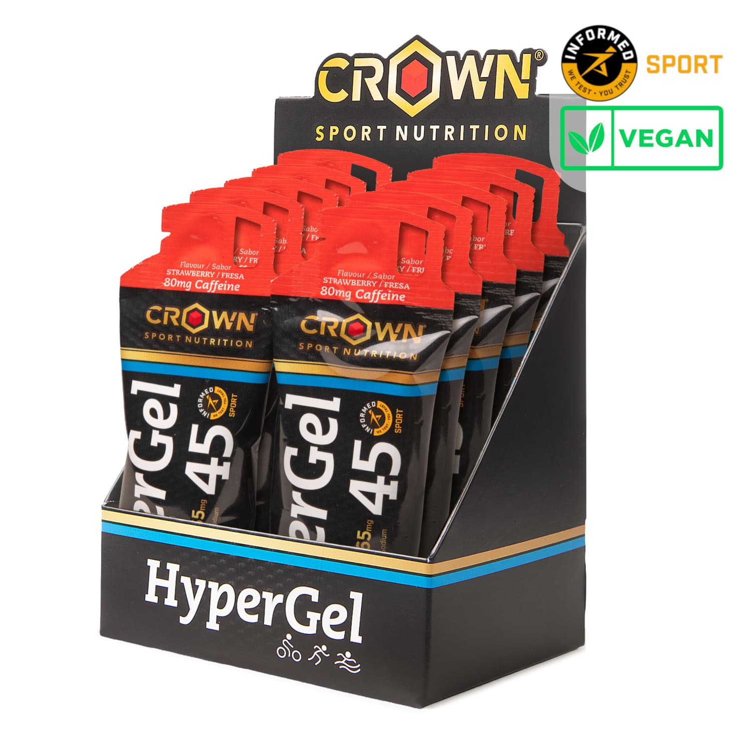 CROWN HYPERGEL 45 (1;0,8) FRESA+CAF