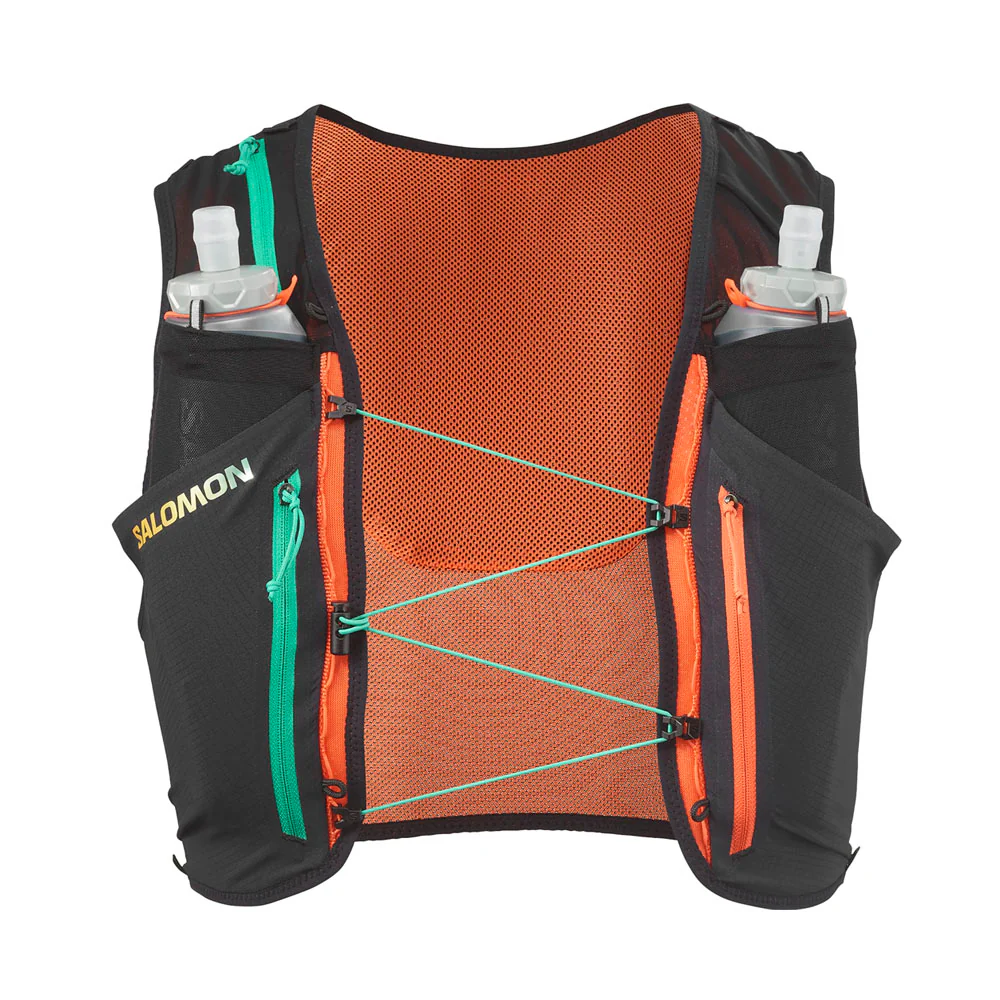 SALOMON CHALECO 6L COURNEY NEGRO-VERDE