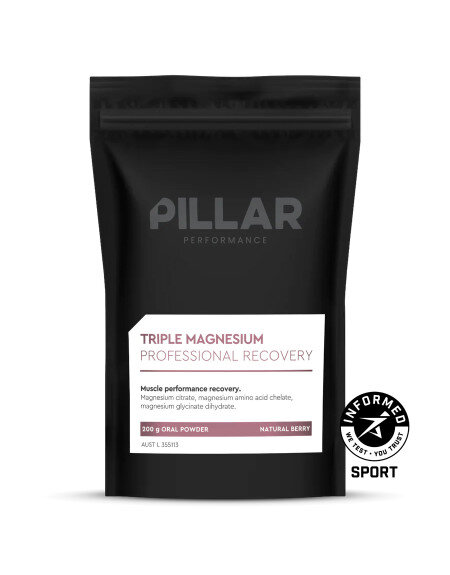 RECUPERADOR MUSCULAR PILLAR PERFORMANCE TRIPLE MAGNESIUM – Frutos del Bosque