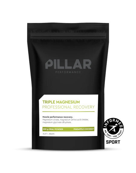 RECUPERADOR MUSCULAR PILLAR PERFORMANCE TRIPLE MAGNESIUM PIÑA & COCO